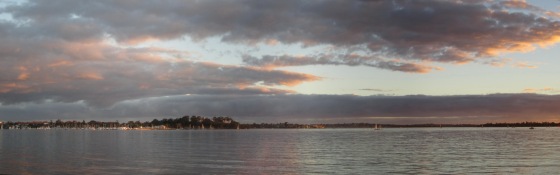32 Australia sunset Perth panoramic