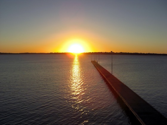 4 Sunset Como jetty Perth